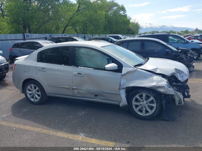 2012 Nissan Sentra 2.0 Sl VIN: 3N1AB6AP1CL736632 Lot: 39421464