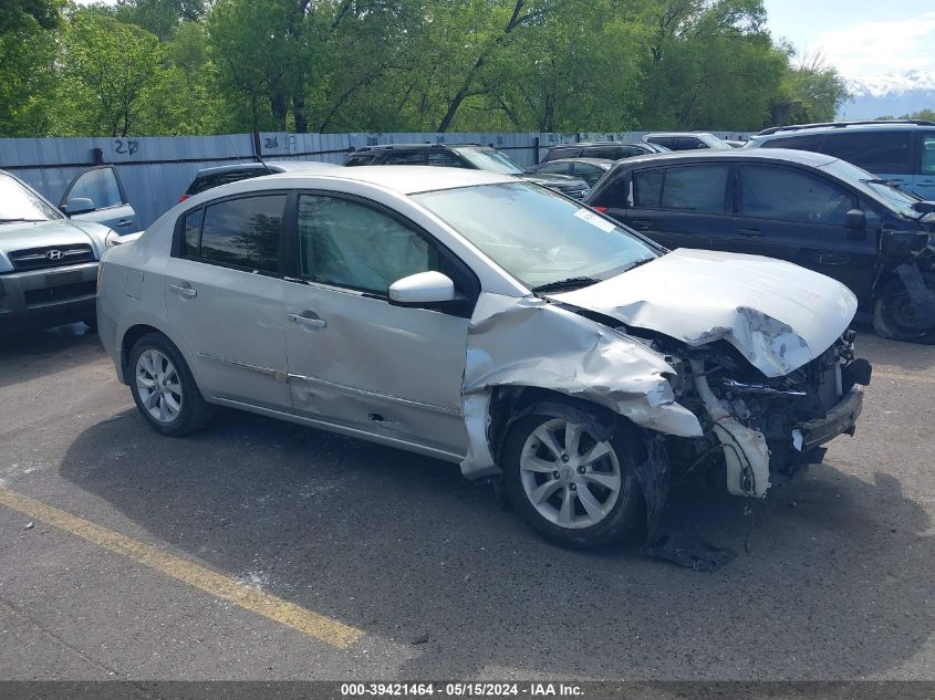 2012 Nissan Sentra 2.0 Sl VIN: 3N1AB6AP1CL736632 Lot: 39421464