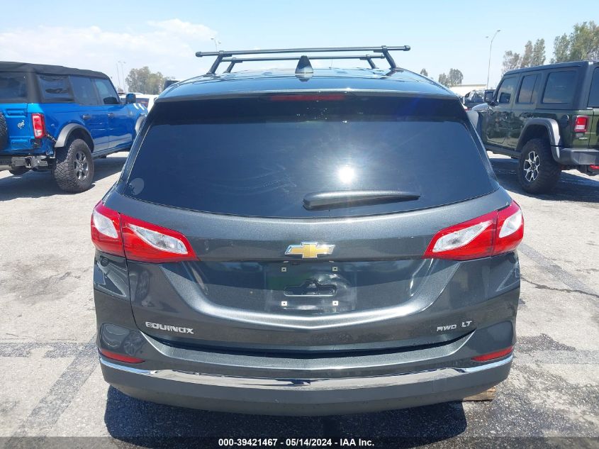 2019 CHEVROLET EQUINOX LT - 2GNAXUEV3K6260101