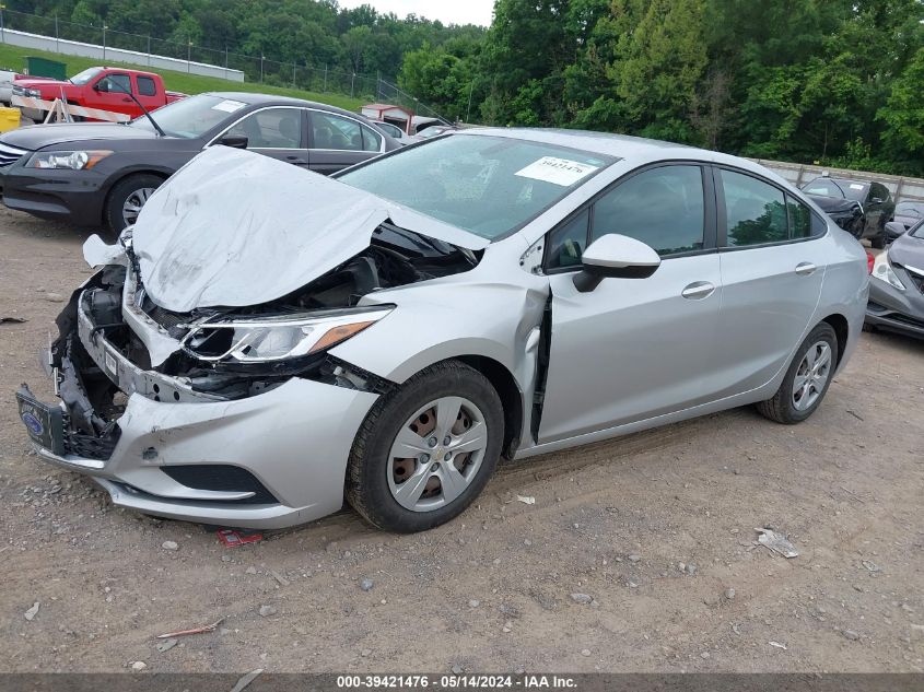 2016 Chevrolet Cruze Ls Auto VIN: 1G1BC5SM9G7259304 Lot: 39421476