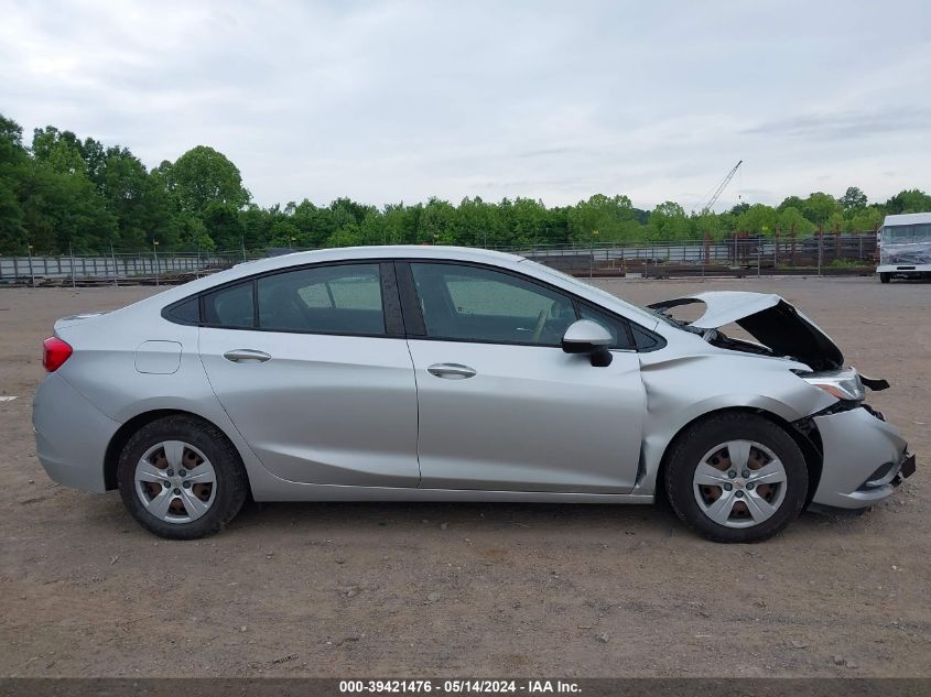 2016 Chevrolet Cruze Ls Auto VIN: 1G1BC5SM9G7259304 Lot: 39421476