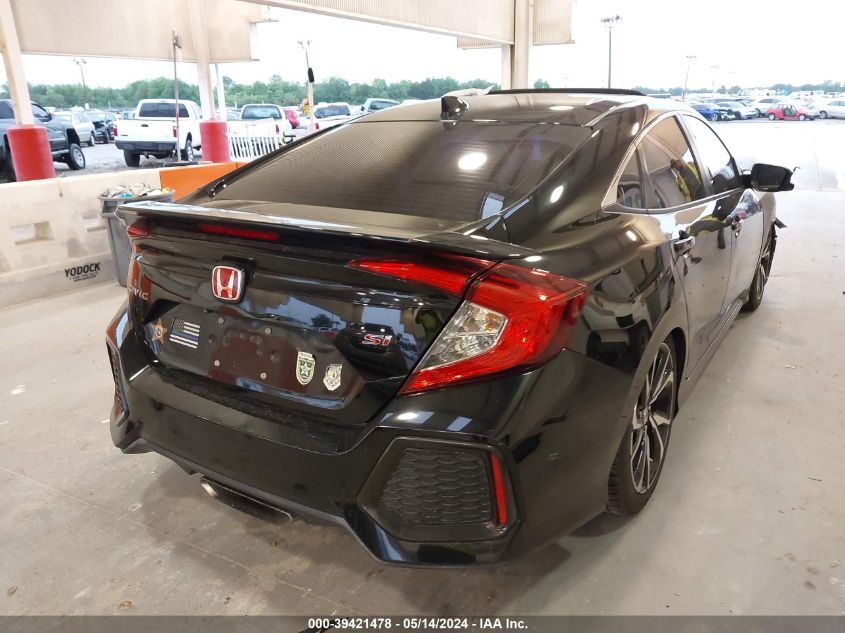 2017 Honda Civic Si VIN: 2HGFC1E54HH702293 Lot: 39421478