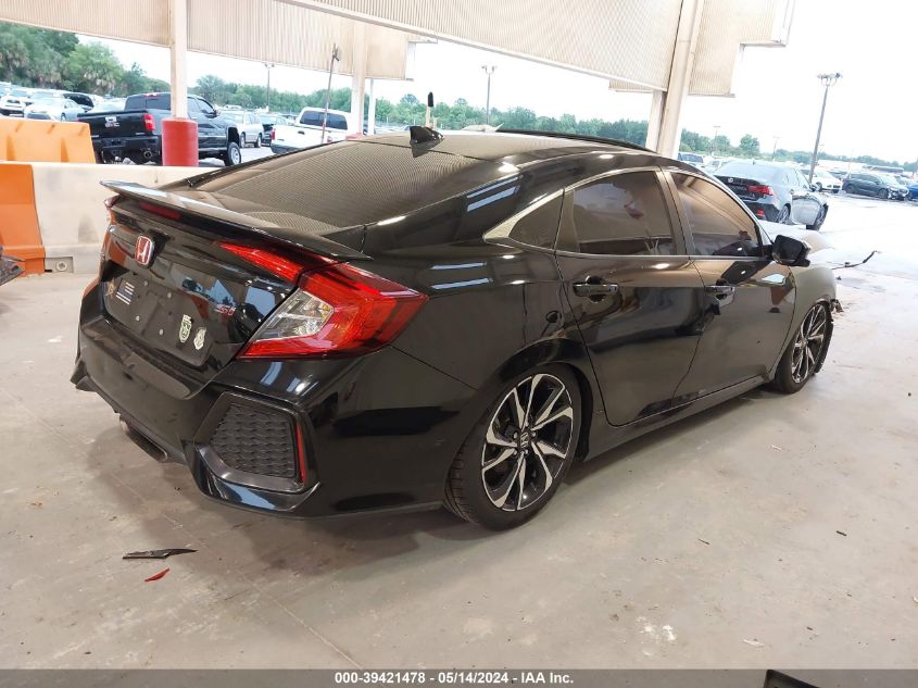 2017 Honda Civic Si VIN: 2HGFC1E54HH702293 Lot: 39421478