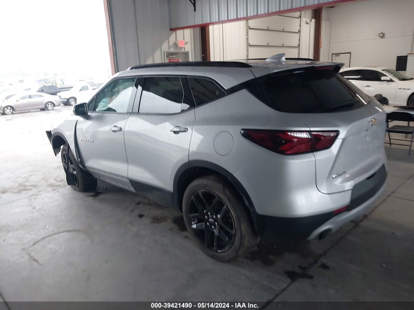 VIN 3GNKBBRA2LS545776 2020 CHEVROLET BLAZER FWD 1LT