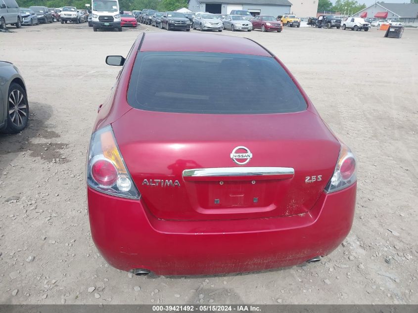 2009 Nissan Altima 2.5 S VIN: 1N4AL21E59C106107 Lot: 39421492