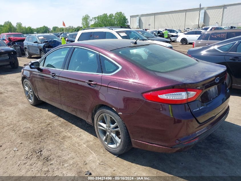 2013 Ford Fusion Se VIN: 3FA6P0HR0DR262704 Lot: 39421496