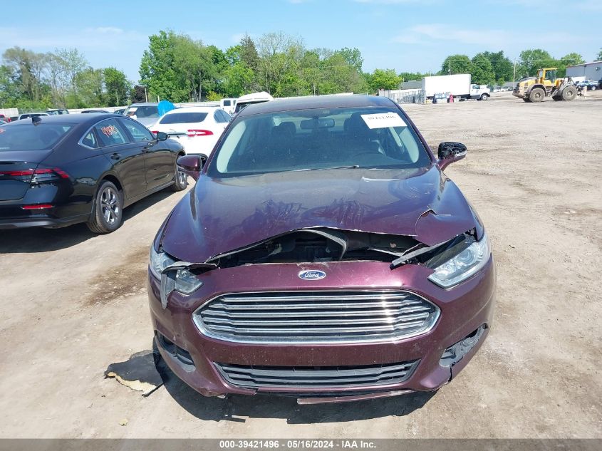 2013 Ford Fusion Se VIN: 3FA6P0HR0DR262704 Lot: 39421496