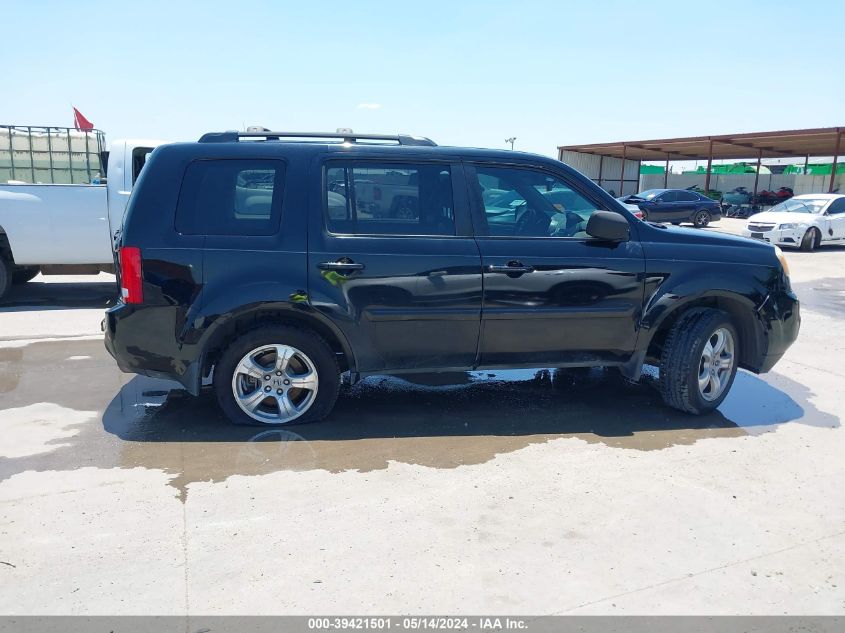 2015 Honda Pilot Ex-L VIN: 5FNYF3H55FB008723 Lot: 39421501