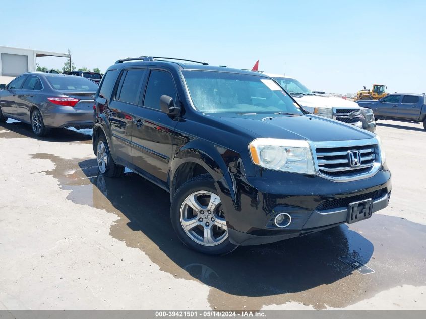 2015 Honda Pilot Ex-L VIN: 5FNYF3H55FB008723 Lot: 39421501