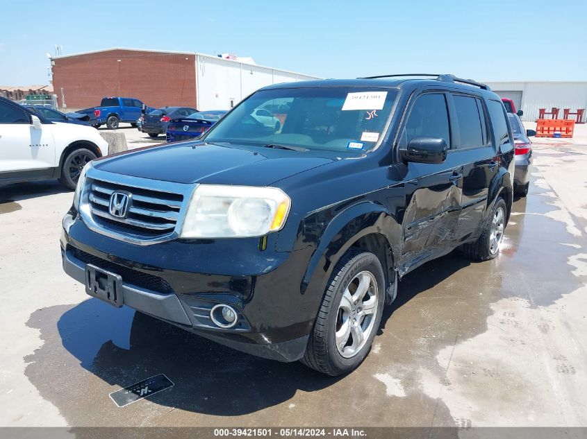 2015 Honda Pilot Ex-L VIN: 5FNYF3H55FB008723 Lot: 39421501