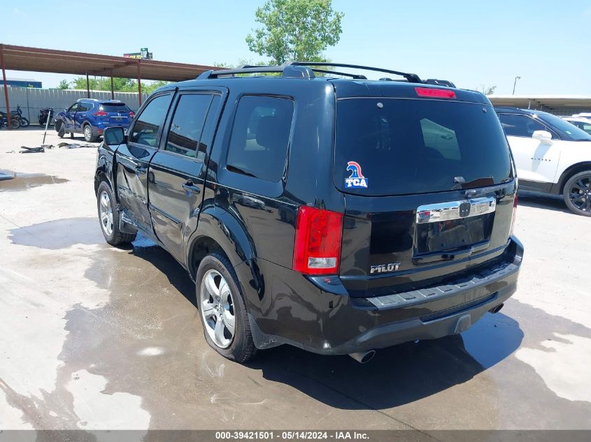 2015 Honda Pilot Ex-L VIN: 5FNYF3H55FB008723 Lot: 39421501