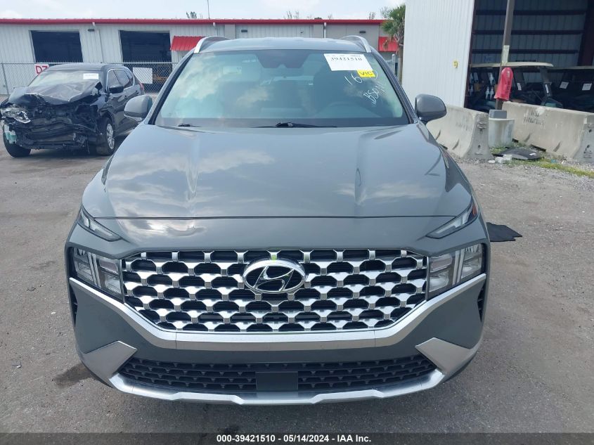 2022 Hyundai Santa Fe Sel VIN: 5NMS2DAJ2NH461693 Lot: 39421510