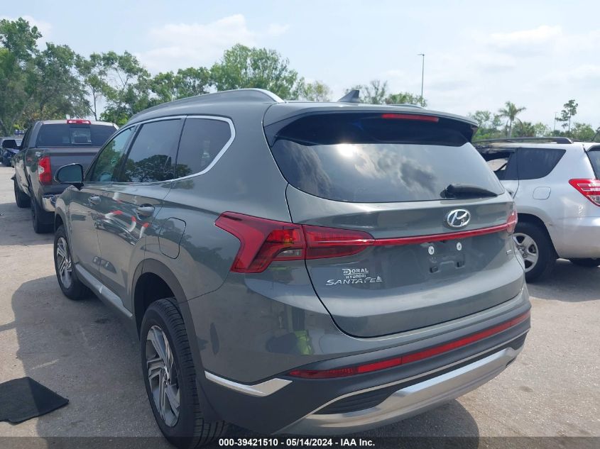 2022 Hyundai Santa Fe Sel VIN: 5NMS2DAJ2NH461693 Lot: 39421510