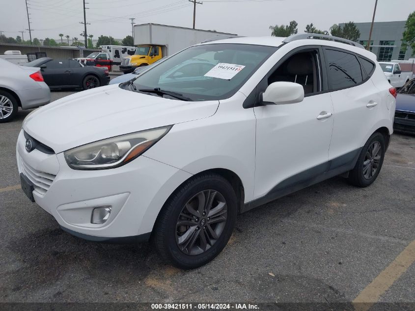 2015 Hyundai Tucson Se VIN: KM8JU3AG8FU090680 Lot: 39421511