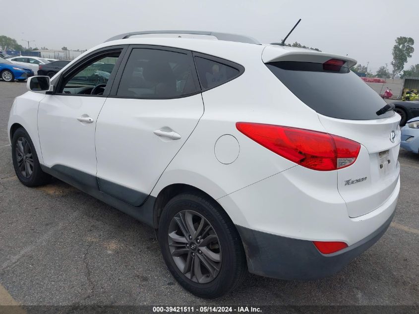 2015 Hyundai Tucson Se VIN: KM8JU3AG8FU090680 Lot: 39421511