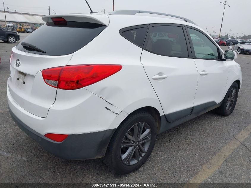 2015 Hyundai Tucson Se VIN: KM8JU3AG8FU090680 Lot: 39421511