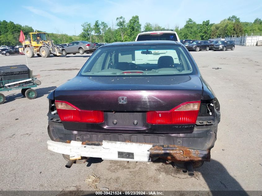 1999 Honda Accord Ex V6 VIN: 1HGCG1657XA028188 Lot: 39421524