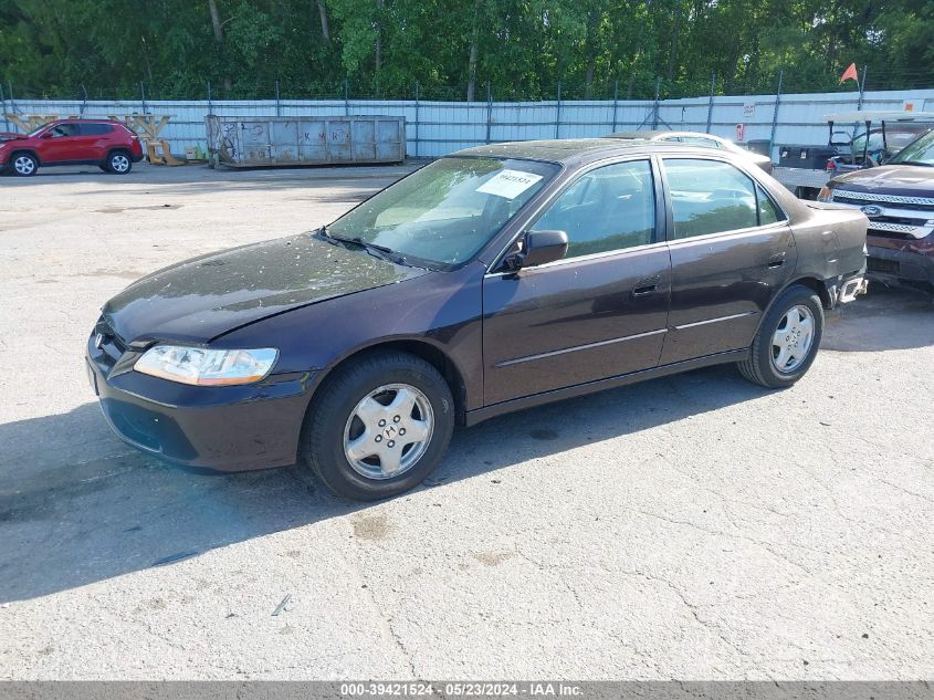 1999 Honda Accord Ex V6 VIN: 1HGCG1657XA028188 Lot: 39421524