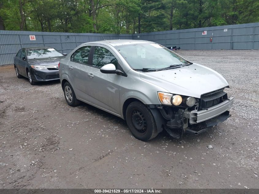 2014 Chevrolet Sonic Ls Auto VIN: 1G1JA5SG7E4110125 Lot: 39421529