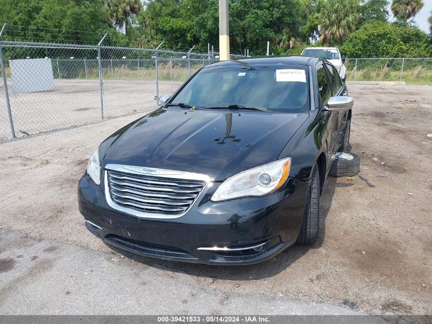 2012 Chrysler 200 Limited VIN: 1C3CCBCB6CN288051 Lot: 39421533