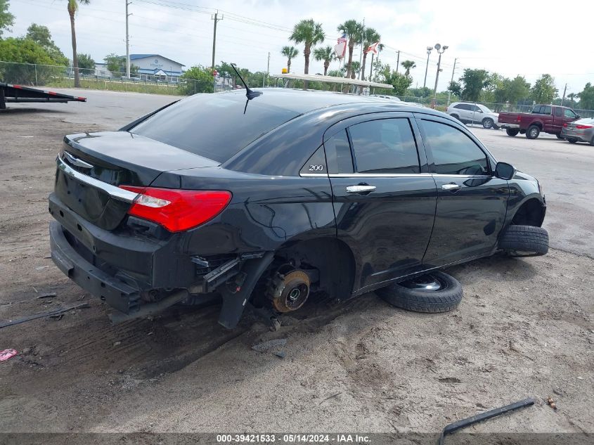 2012 Chrysler 200 Limited VIN: 1C3CCBCB6CN288051 Lot: 39421533