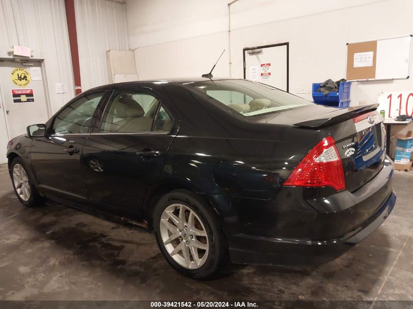 2010 Ford Fusion Sel VIN: 3FAHP0JA9AR410082 Lot: 39421542