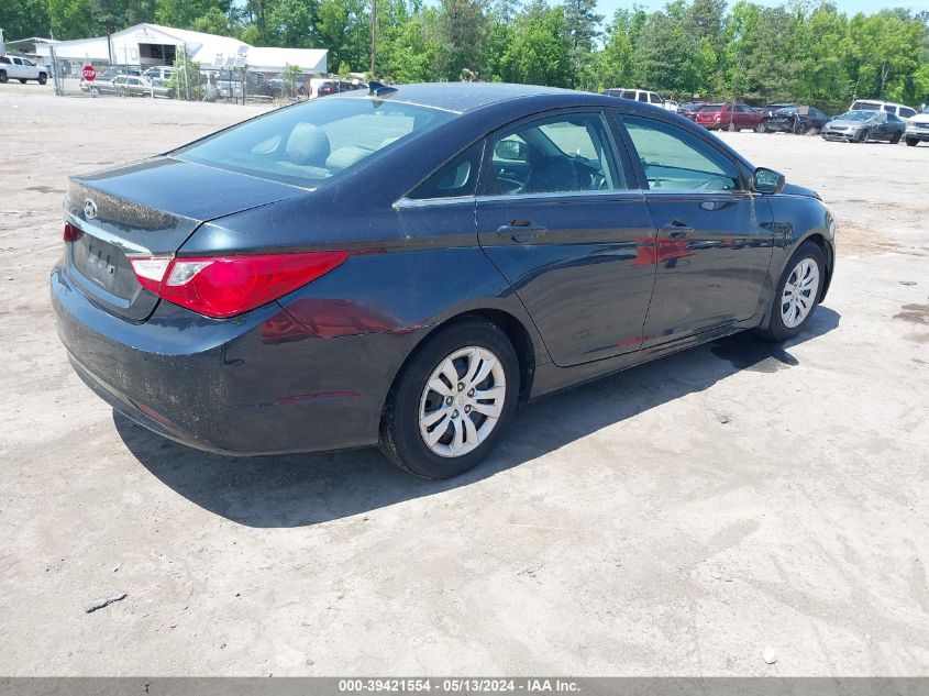 2013 Hyundai Sonata Gls VIN: 5NPEB4AC4DH505113 Lot: 39421554