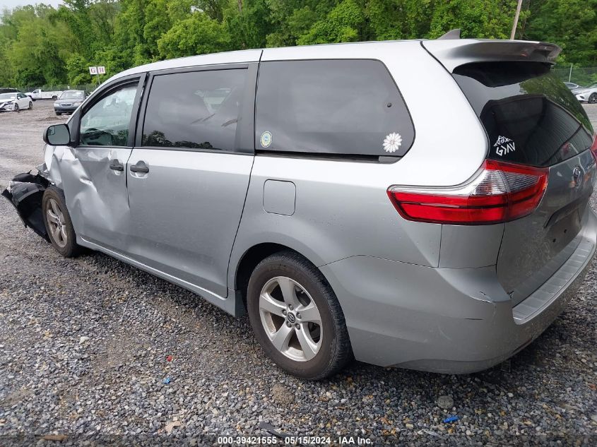 2020 Toyota Sienna L VIN: 5TDZZ3DC9LS028514 Lot: 39421555