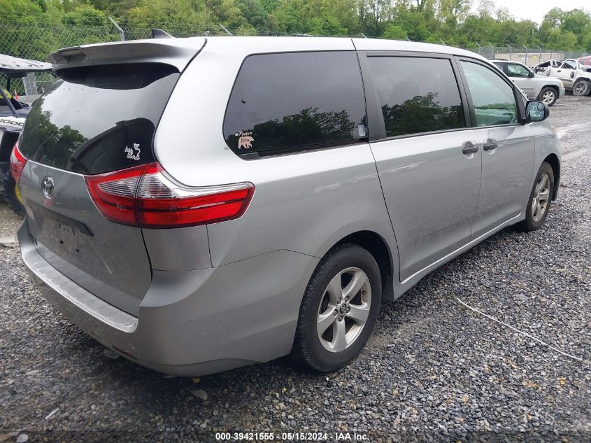 2020 Toyota Sienna L VIN: 5TDZZ3DC9LS028514 Lot: 39421555