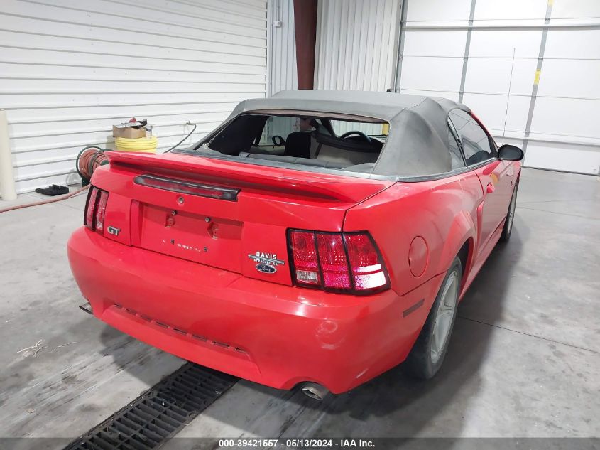 2000 Ford Mustang Gt VIN: 1FAFP45X5YF102220 Lot: 39421557