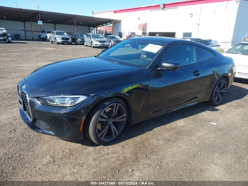 2021 BMW 430I 2.0L I4 FI DOHC 16V (VIN: WBA53AP06MCG19683