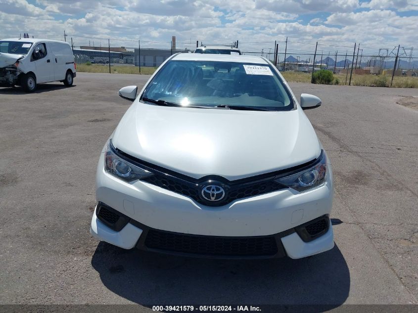 2018 Toyota Corolla Im VIN: JTNKARJE0JJ563447 Lot: 39421579