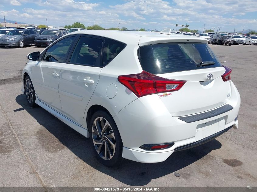 2018 Toyota Corolla Im VIN: JTNKARJE0JJ563447 Lot: 39421579