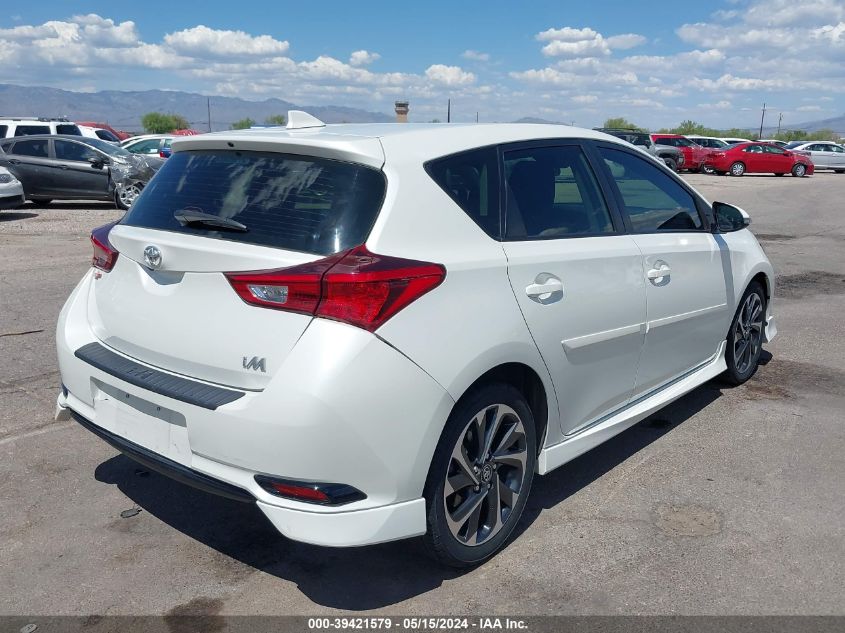 2018 Toyota Corolla Im VIN: JTNKARJE0JJ563447 Lot: 39421579