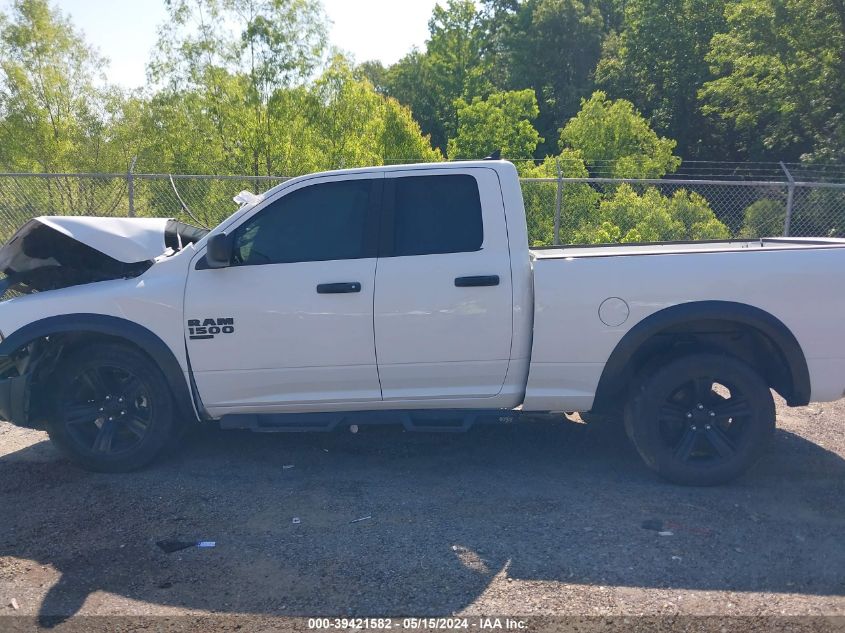 2022 Ram 1500 Classic Warlock Quad Cab 4X4 6'4 Box VIN: 1C6RR7GG9NS176072 Lot: 39421582