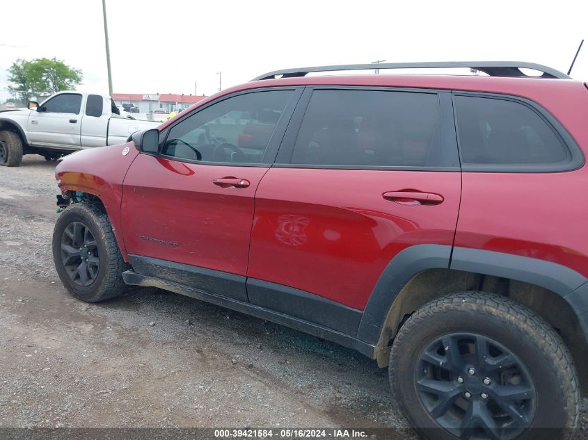 2017 Jeep Cherokee Trailhawk 4X4 VIN: 1C4PJMBS0HW601743 Lot: 39421584