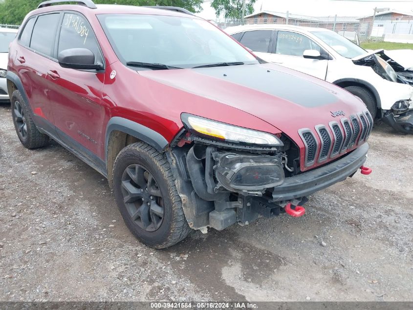 2017 Jeep Cherokee Trailhawk 4X4 VIN: 1C4PJMBS0HW601743 Lot: 39421584