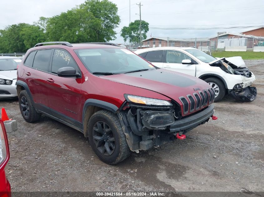 2017 Jeep Cherokee Trailhawk 4X4 VIN: 1C4PJMBS0HW601743 Lot: 39421584