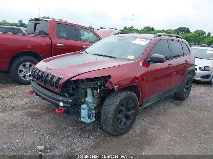 2017 Jeep Cherokee Trailhawk 4X4 VIN: 1C4PJMBS0HW601743 Lot: 39421584