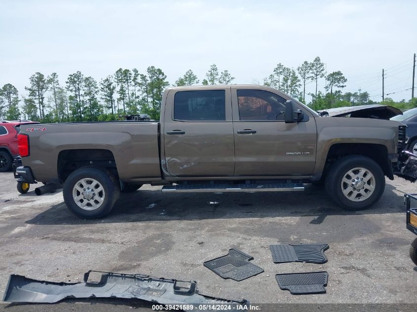 2015 Chevrolet Silverado K2500 Heavy Duty Lt VIN: 1GC1KVE89FF160829 Lot: 39421589