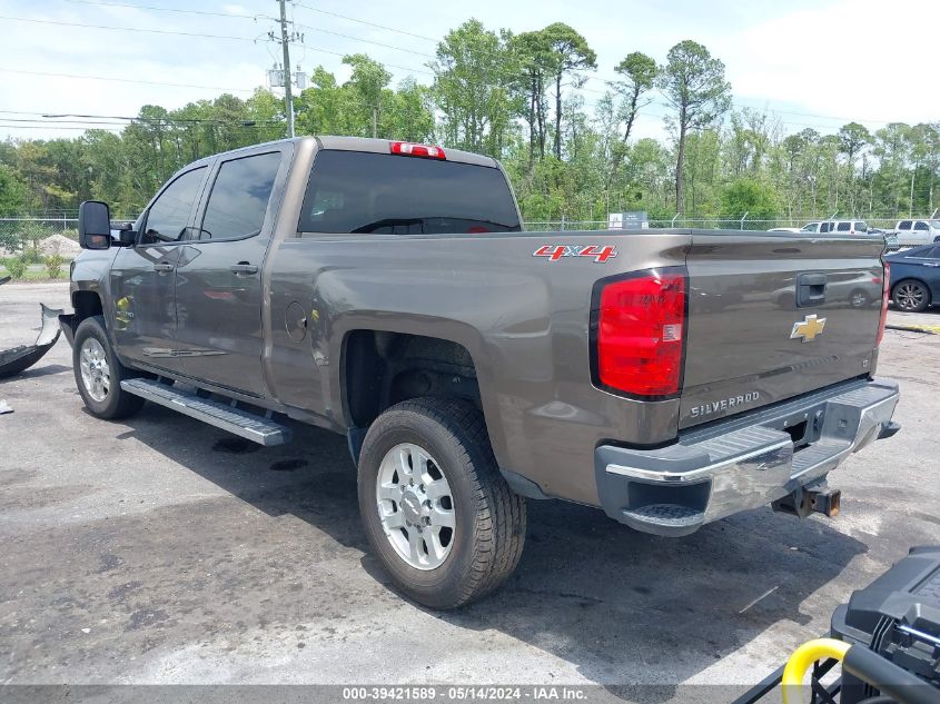 2015 Chevrolet Silverado K2500 Heavy Duty Lt VIN: 1GC1KVE89FF160829 Lot: 39421589