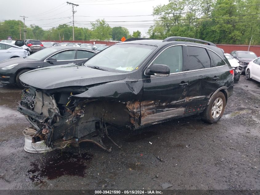 2011 Hyundai Veracruz Gls/Limited VIN: KM8NU4CCXBU150812 Lot: 39421590