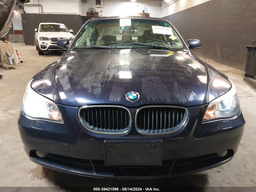 2004 BMW 530I VIN: WBANA73574B813443 Lot: 39421596