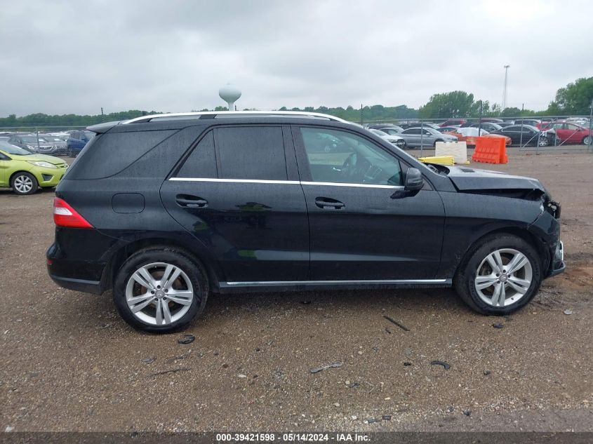 2014 Mercedes-Benz Ml 350 4Matic VIN: 4JGDA5HB9EA332517 Lot: 39421598