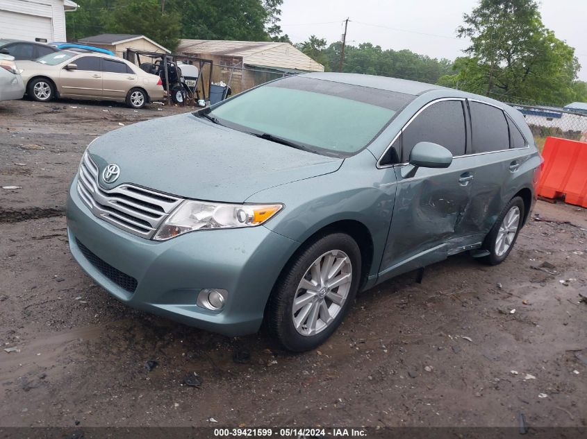 2010 Toyota Venza VIN: 4T3ZA3BB0AU031136 Lot: 39421599