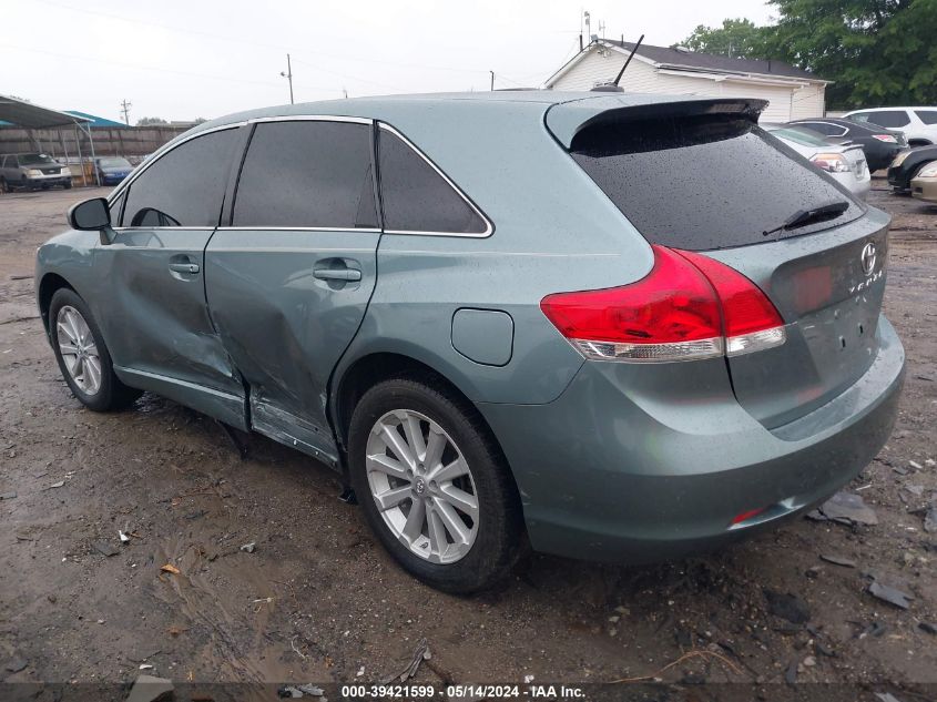 2010 Toyota Venza VIN: 4T3ZA3BB0AU031136 Lot: 39421599