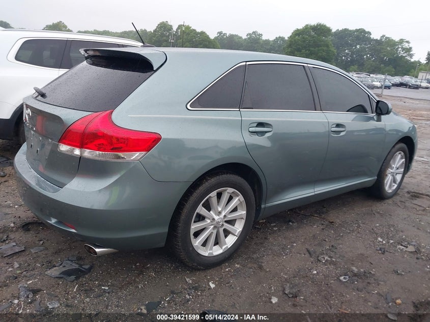 2010 Toyota Venza VIN: 4T3ZA3BB0AU031136 Lot: 39421599