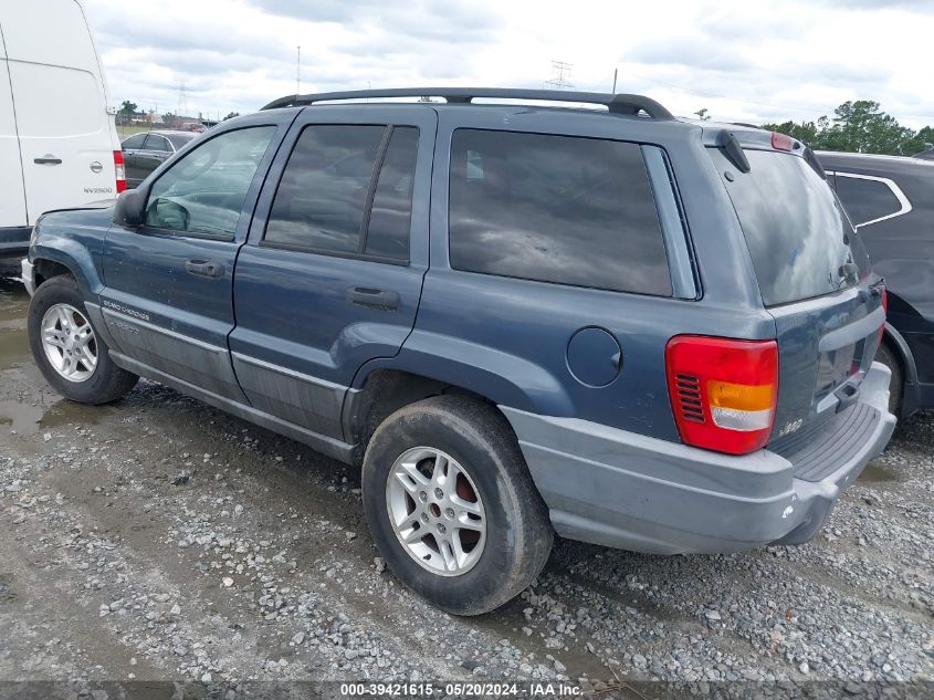 2002 Jeep Grand Cherokee Laredo VIN: 1J4GX48S72C149850 Lot: 39421615