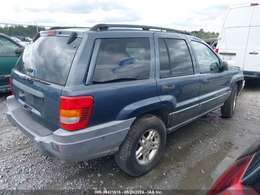 2002 Jeep Grand Cherokee Laredo VIN: 1J4GX48S72C149850 Lot: 39421615