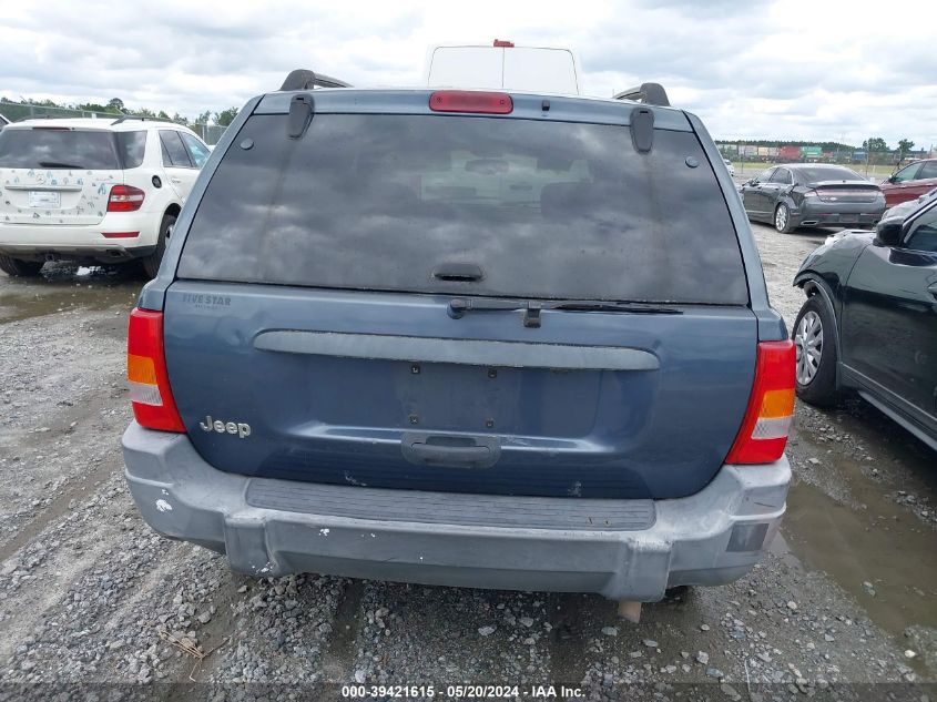 2002 Jeep Grand Cherokee Laredo VIN: 1J4GX48S72C149850 Lot: 39421615